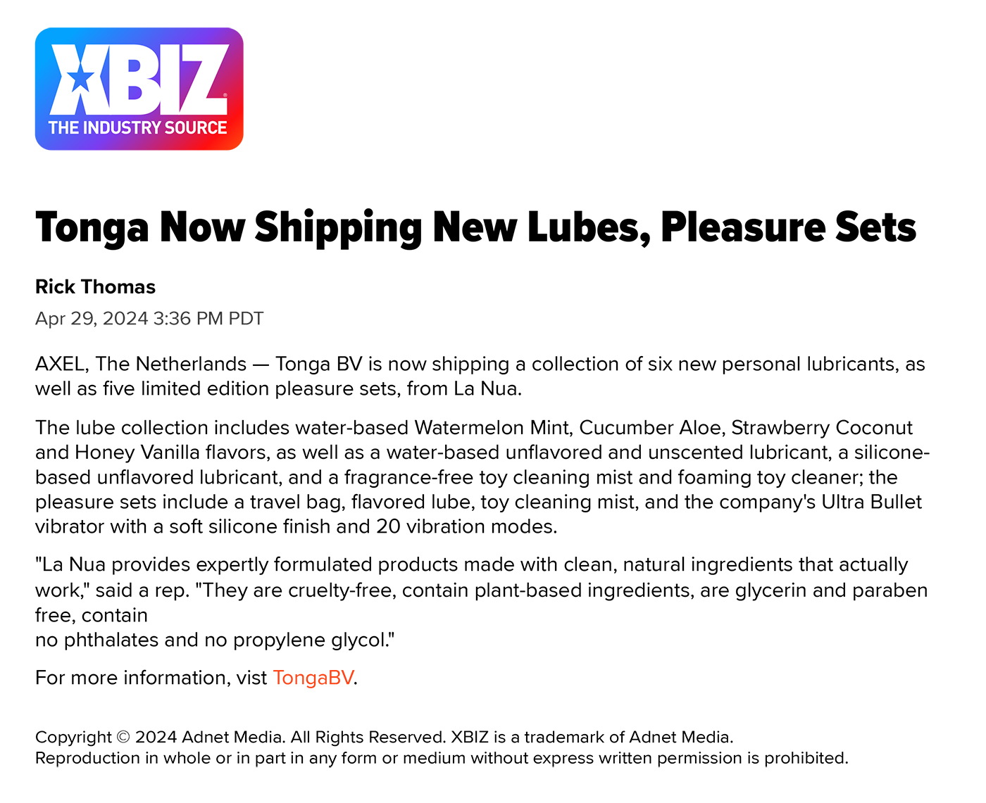 2024-04 Xbiz - La Nua